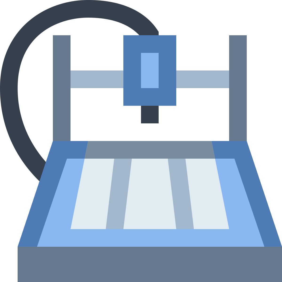 office xs style macchina cnc icon