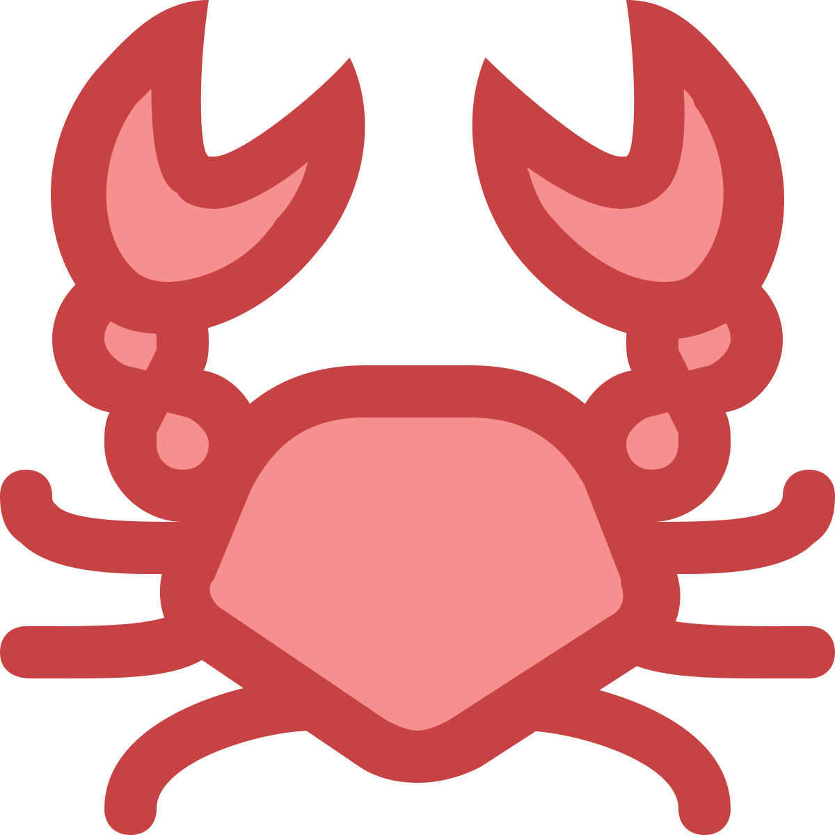 office xs style crab icon