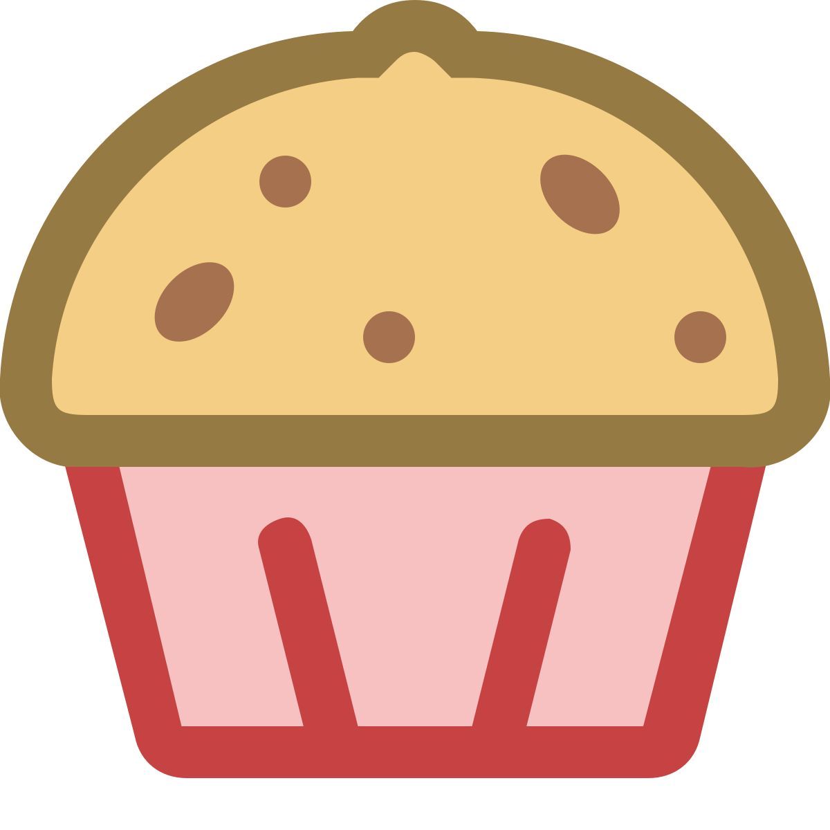 office xs style cupcake icon