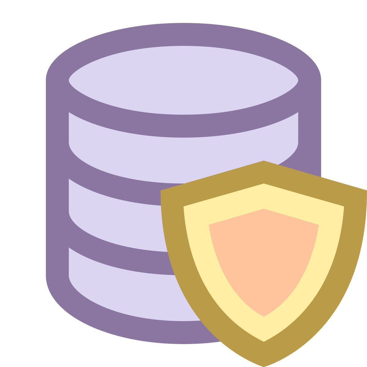 office xs style data security icon