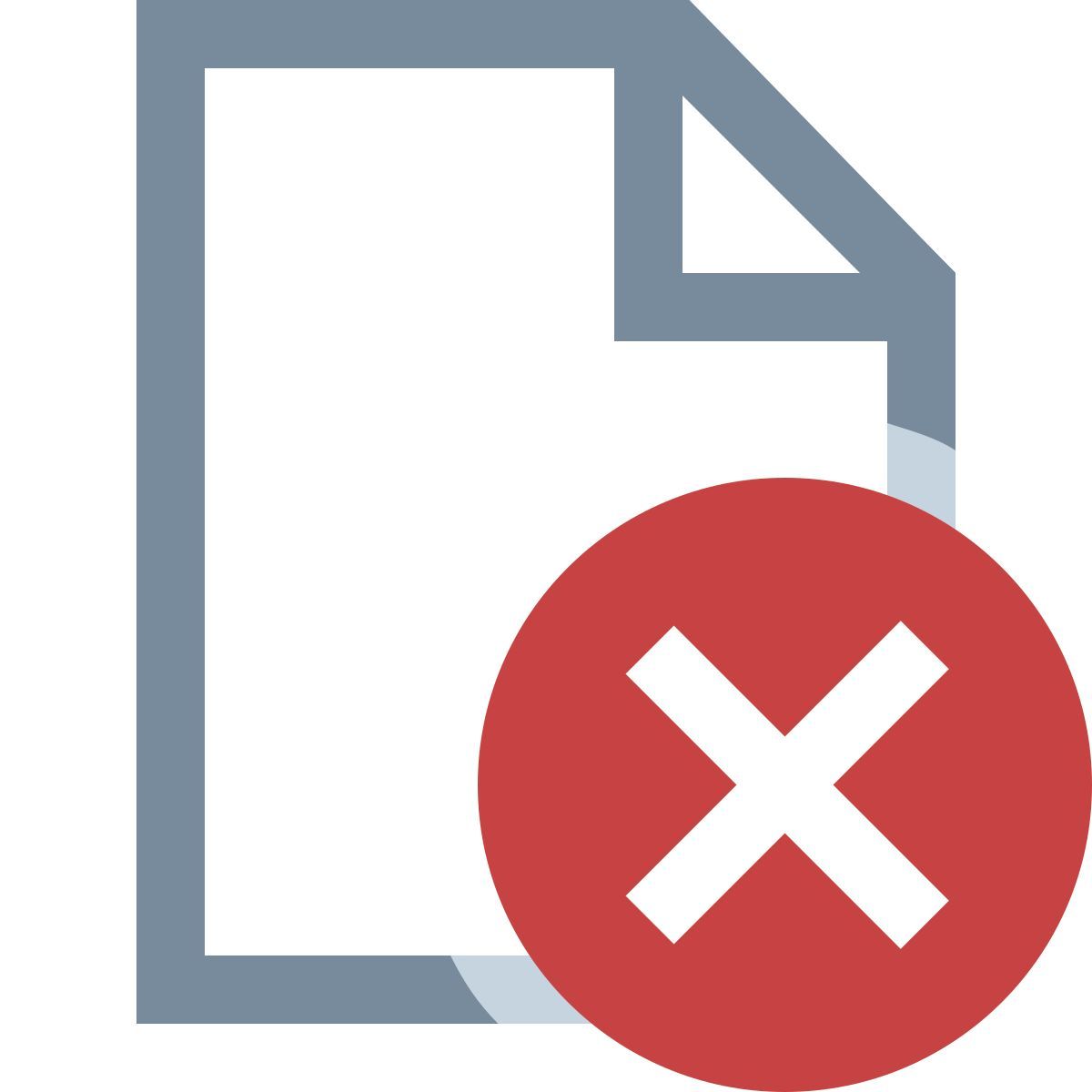 office xs style 파일 삭제 icon