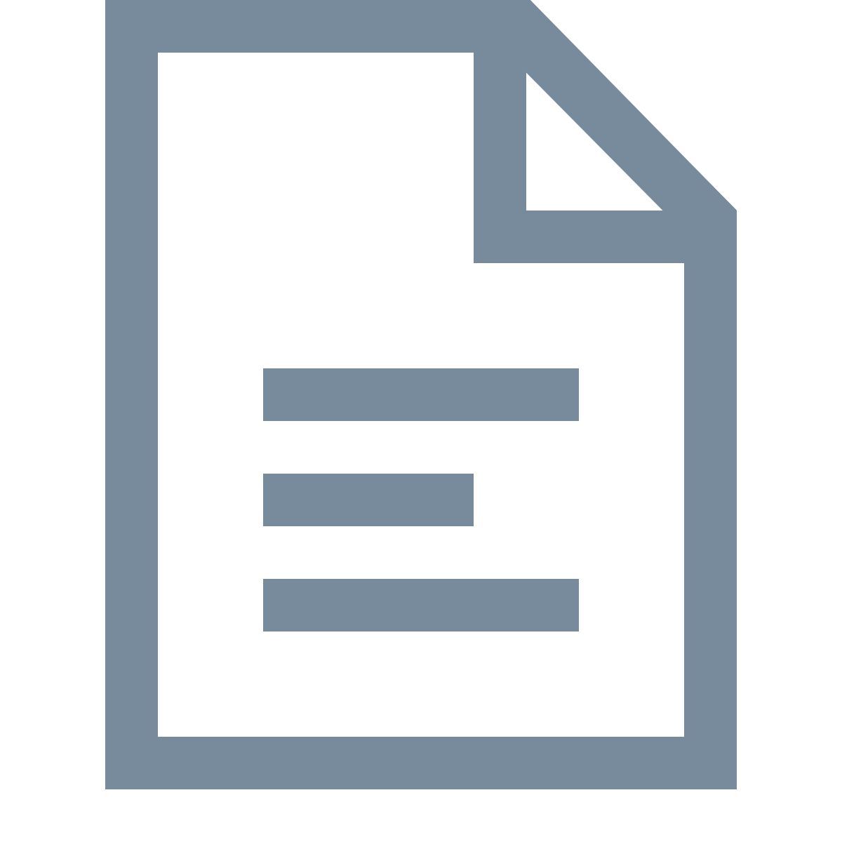 office xs style dokument icon