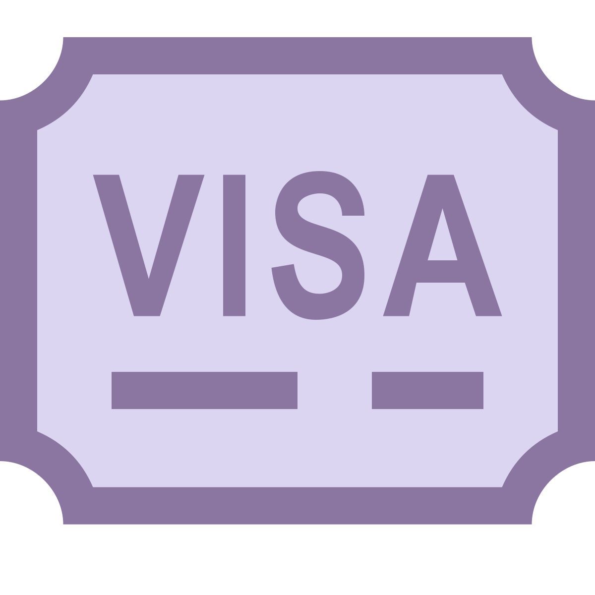 office xs style 入境签证 icon