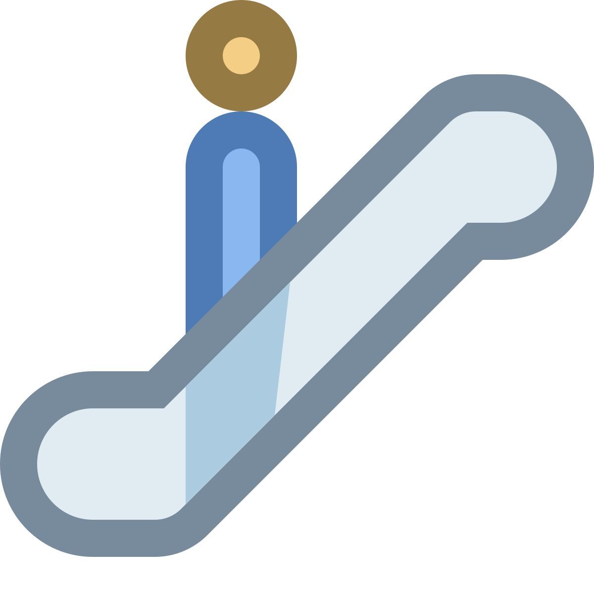 office xs style escalator icon