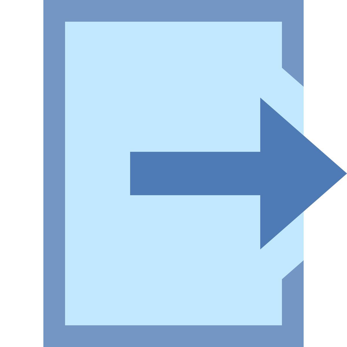 office xs style export icon