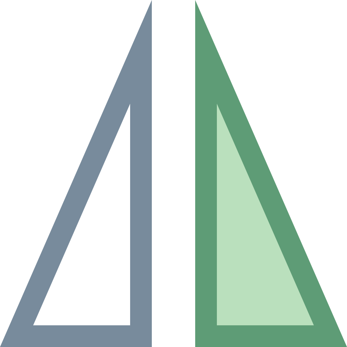 office xs style flip vertical icon
