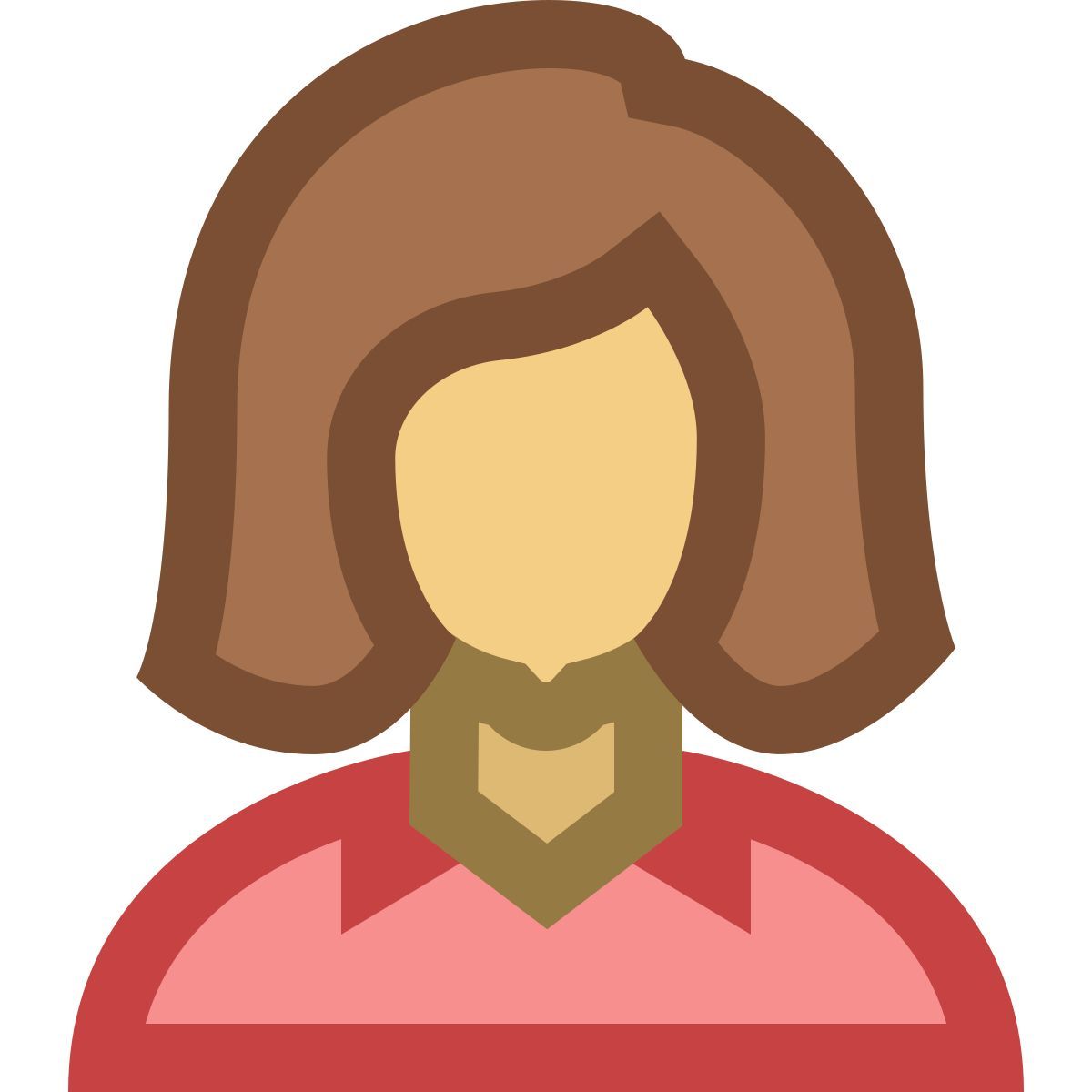 office xs style 女性客人 icon