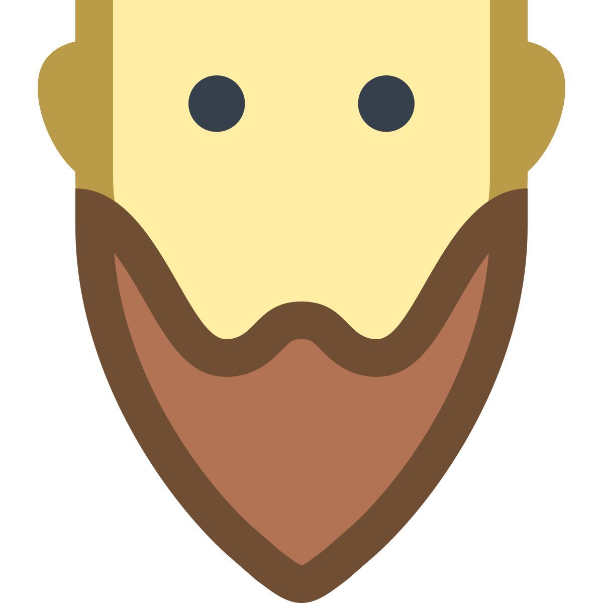 office xs style barba lunga icon