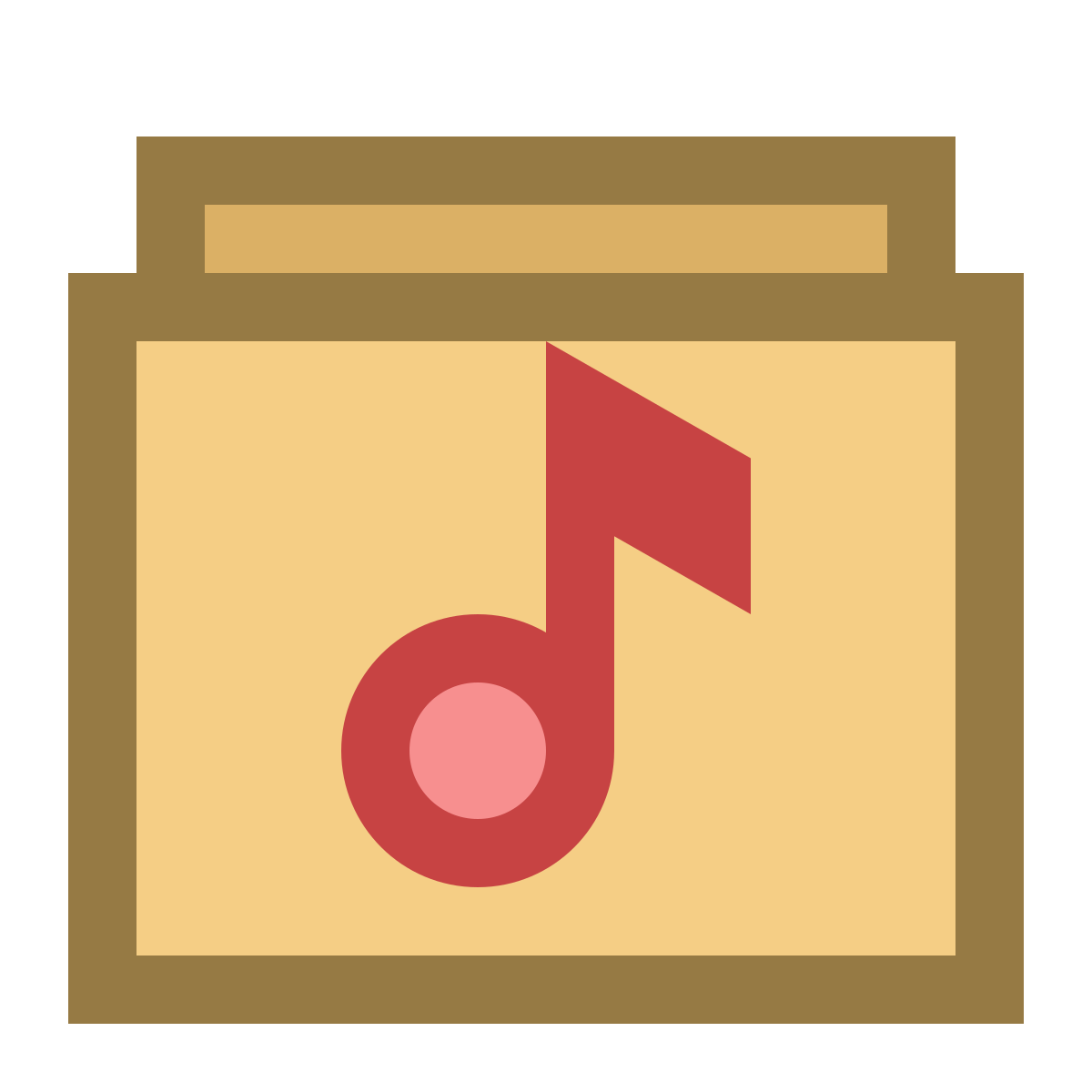 office xs style music library icon