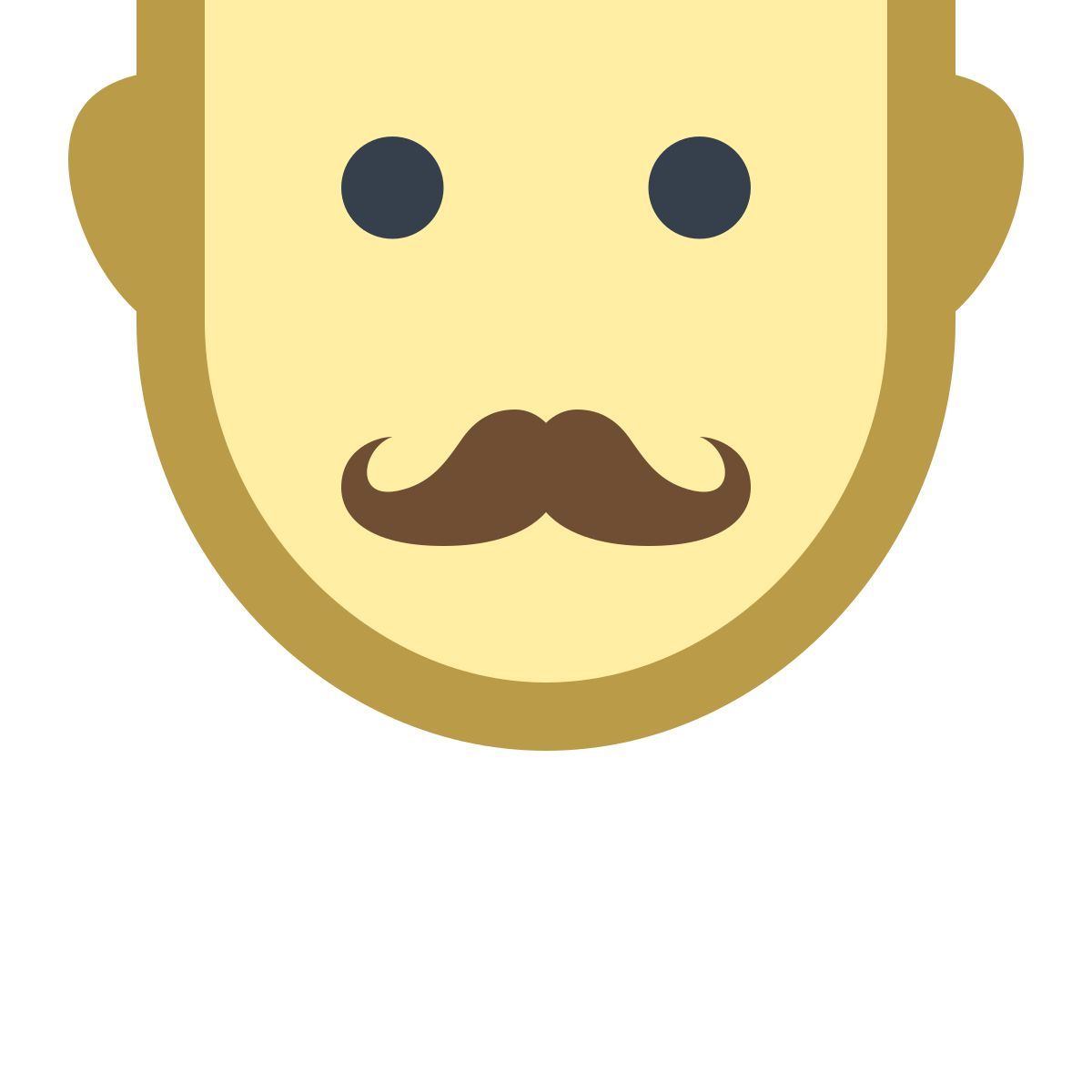 office xs style moustache icon