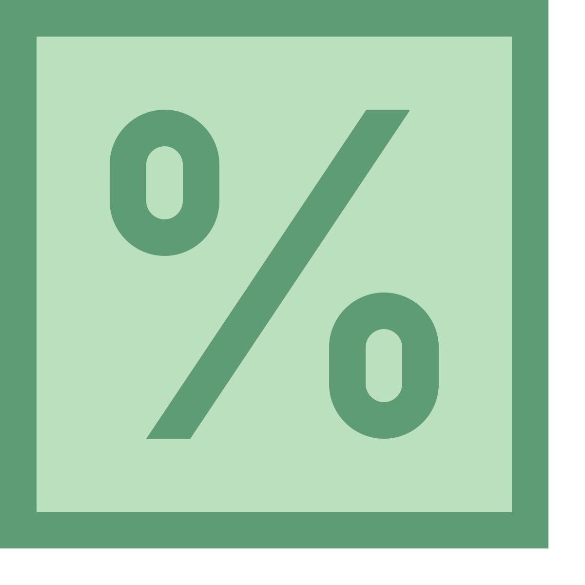 office xs style prozent 2 icon