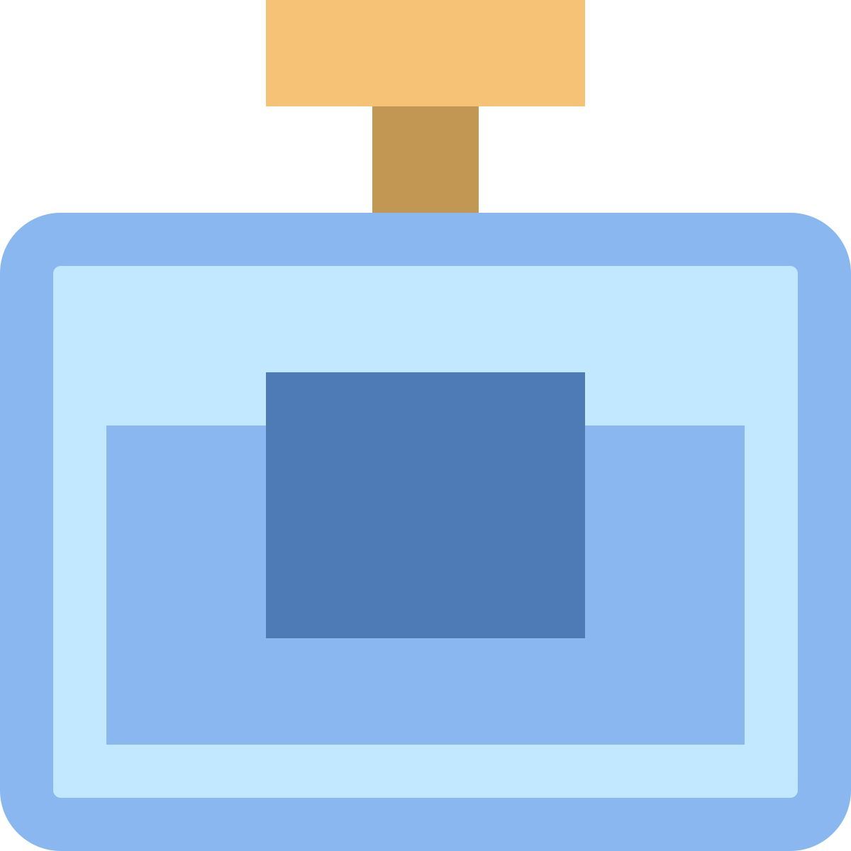 office xs style bottiglia di profumo icon