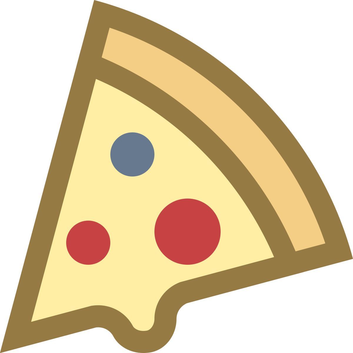 office xs style pizza icon
