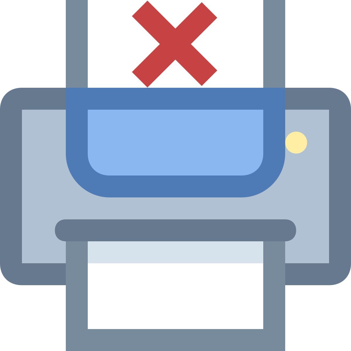 office xs style 打印机缺纸 icon