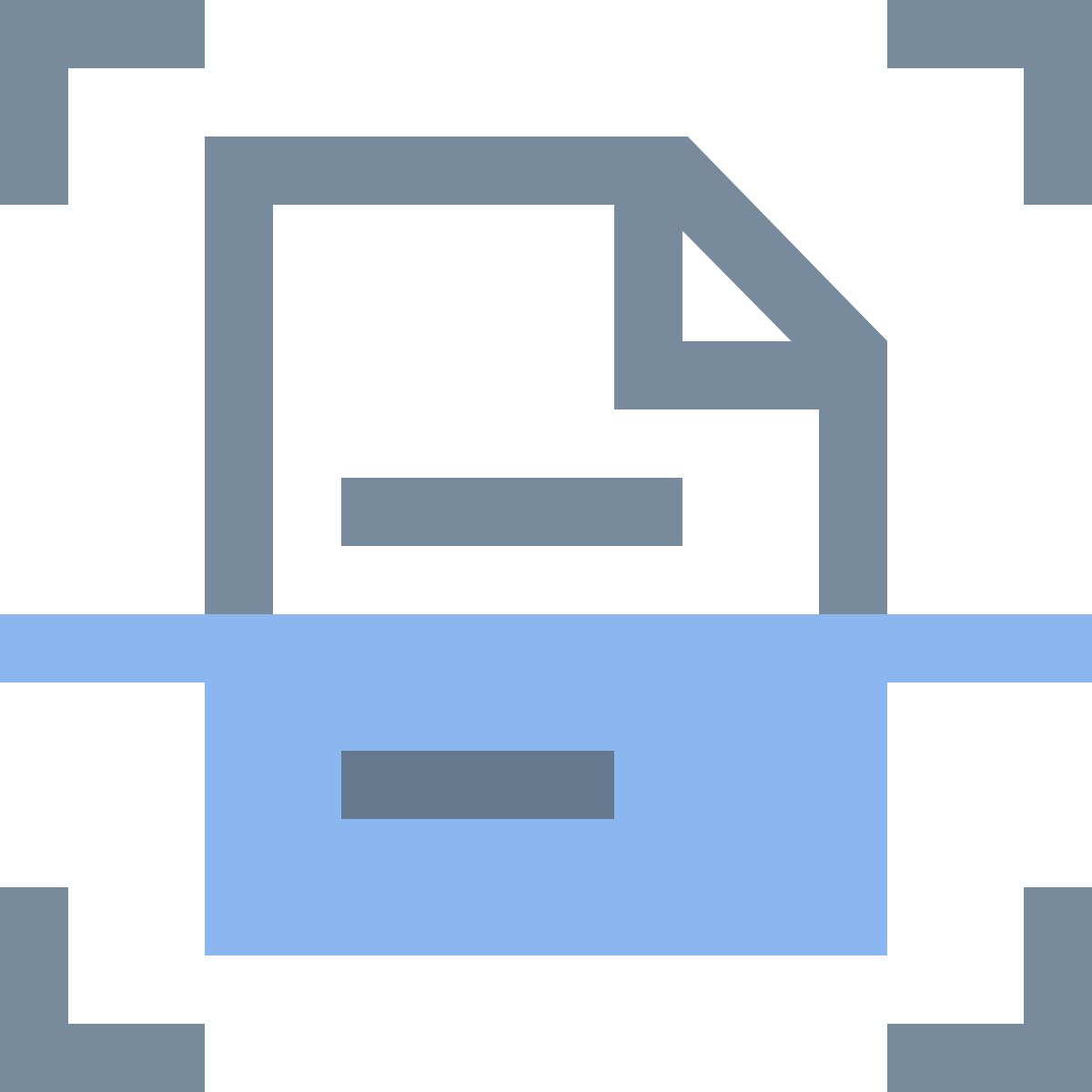 office xs style rescan document icon