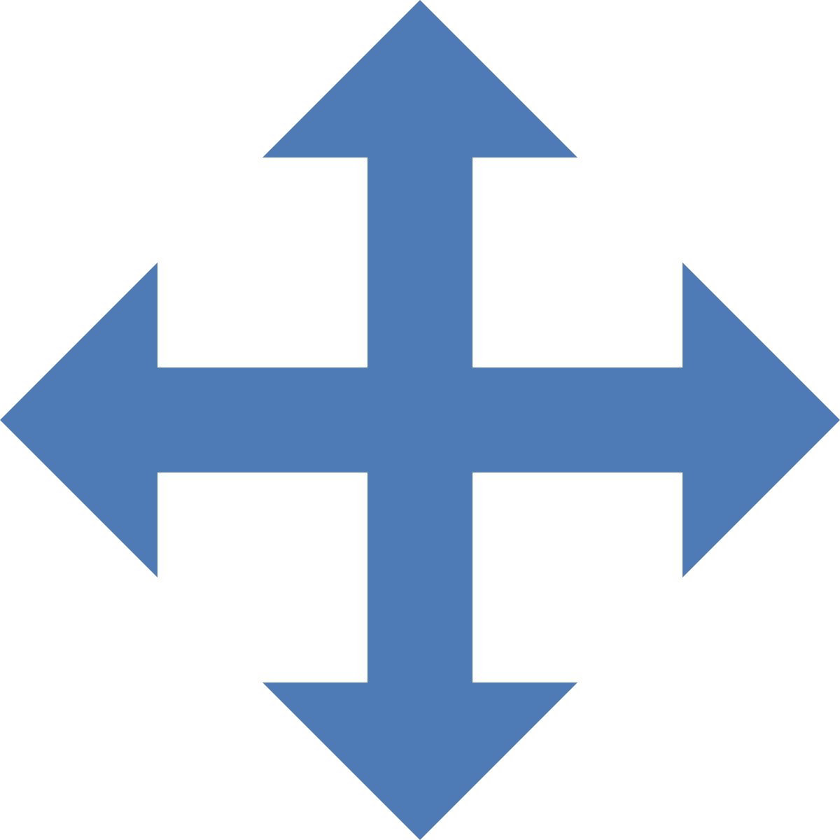 office xs style resize four directions icon