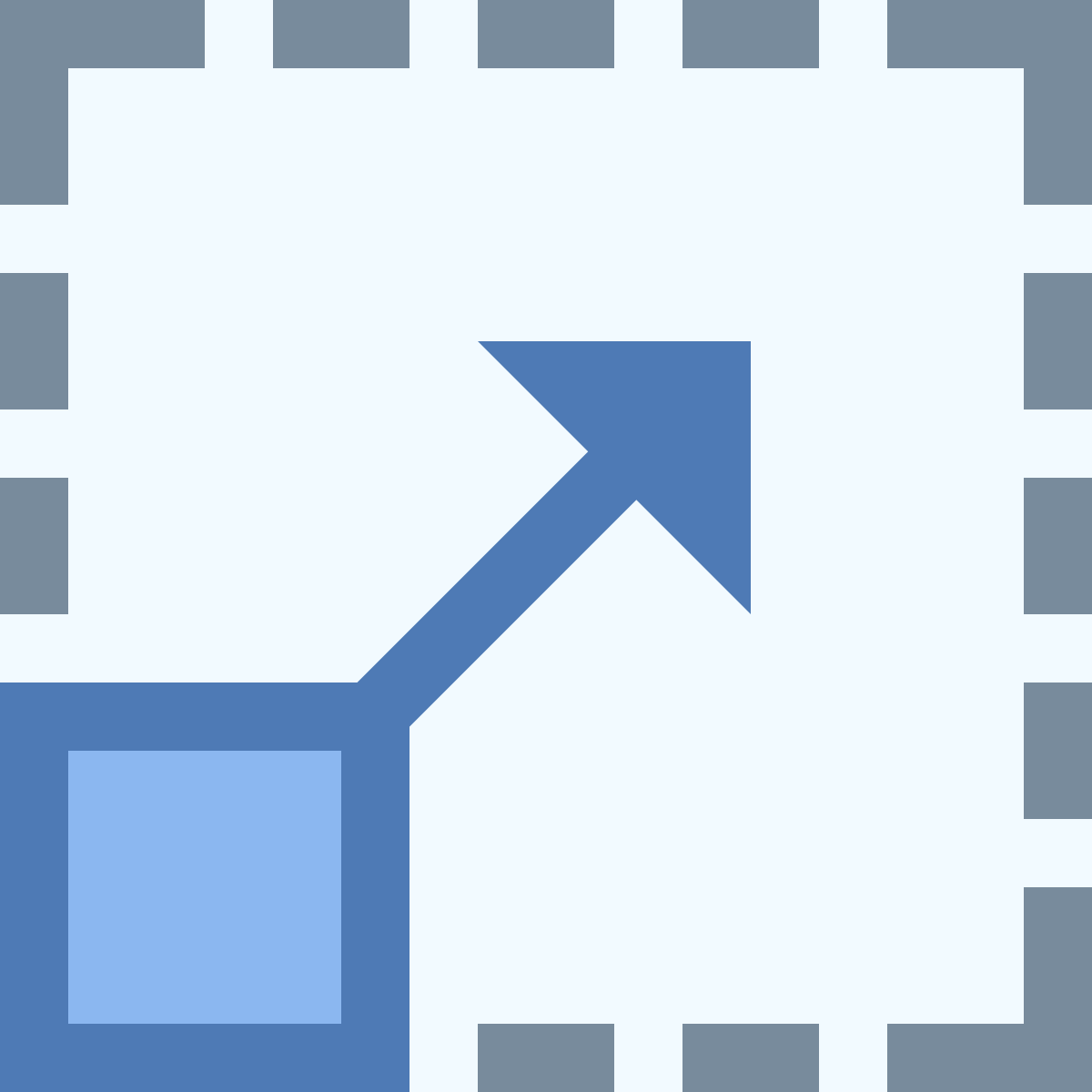 office xs style resize icon