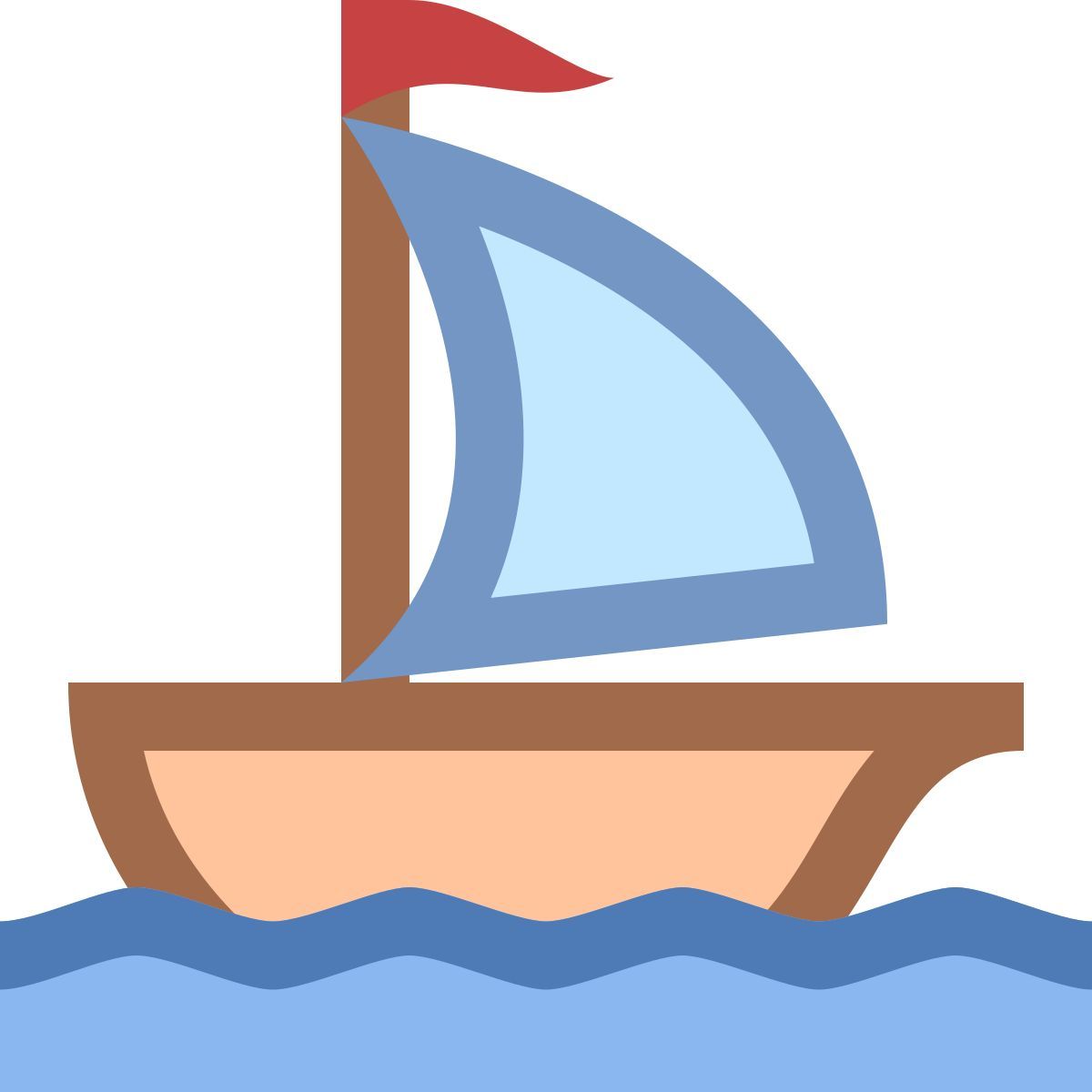 office xs style velero pequeño icon