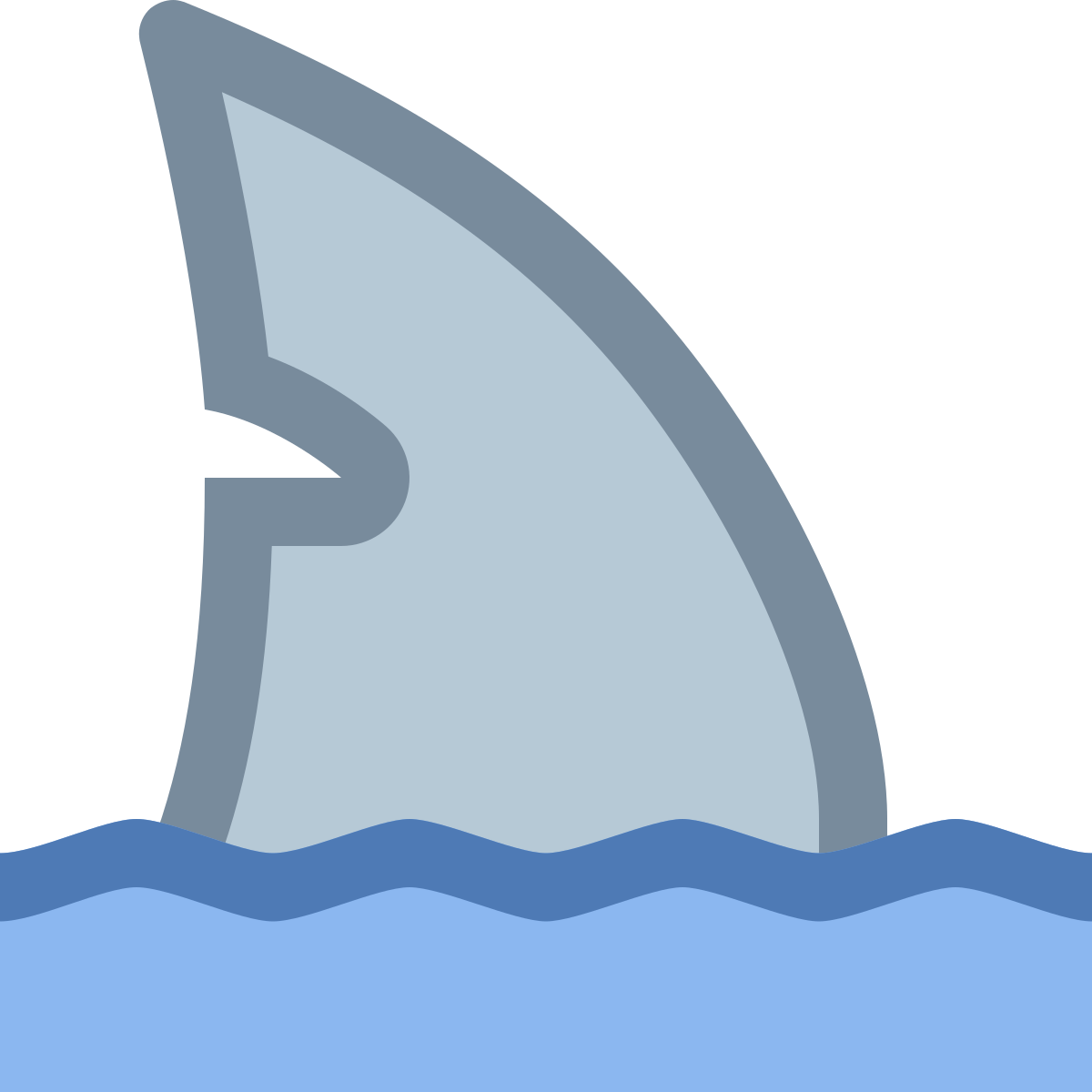 office xs style shark icon