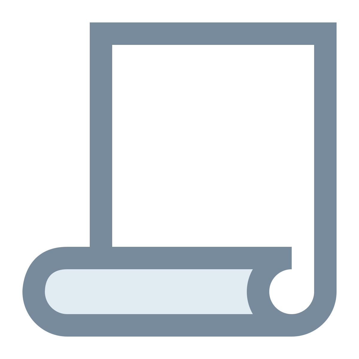 office xs style foglio di carta icon