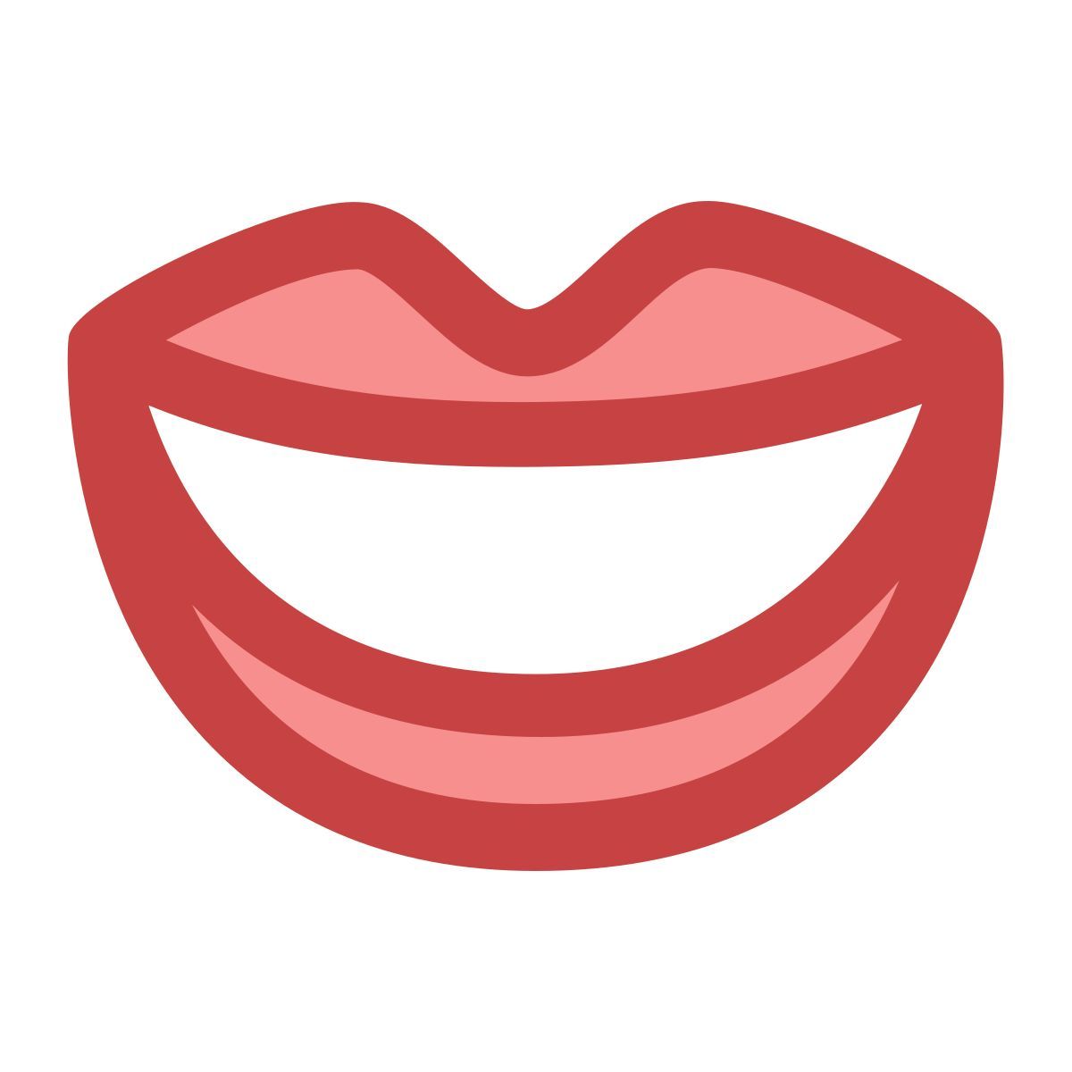 office xs style smiling mouth icon