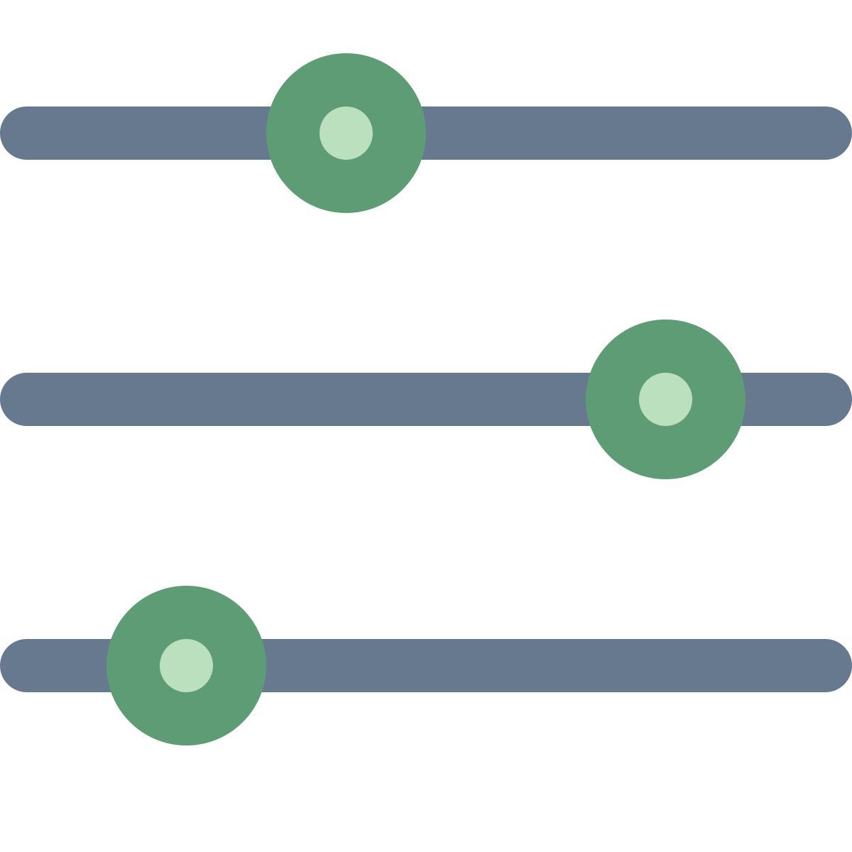 office xs style slider icon