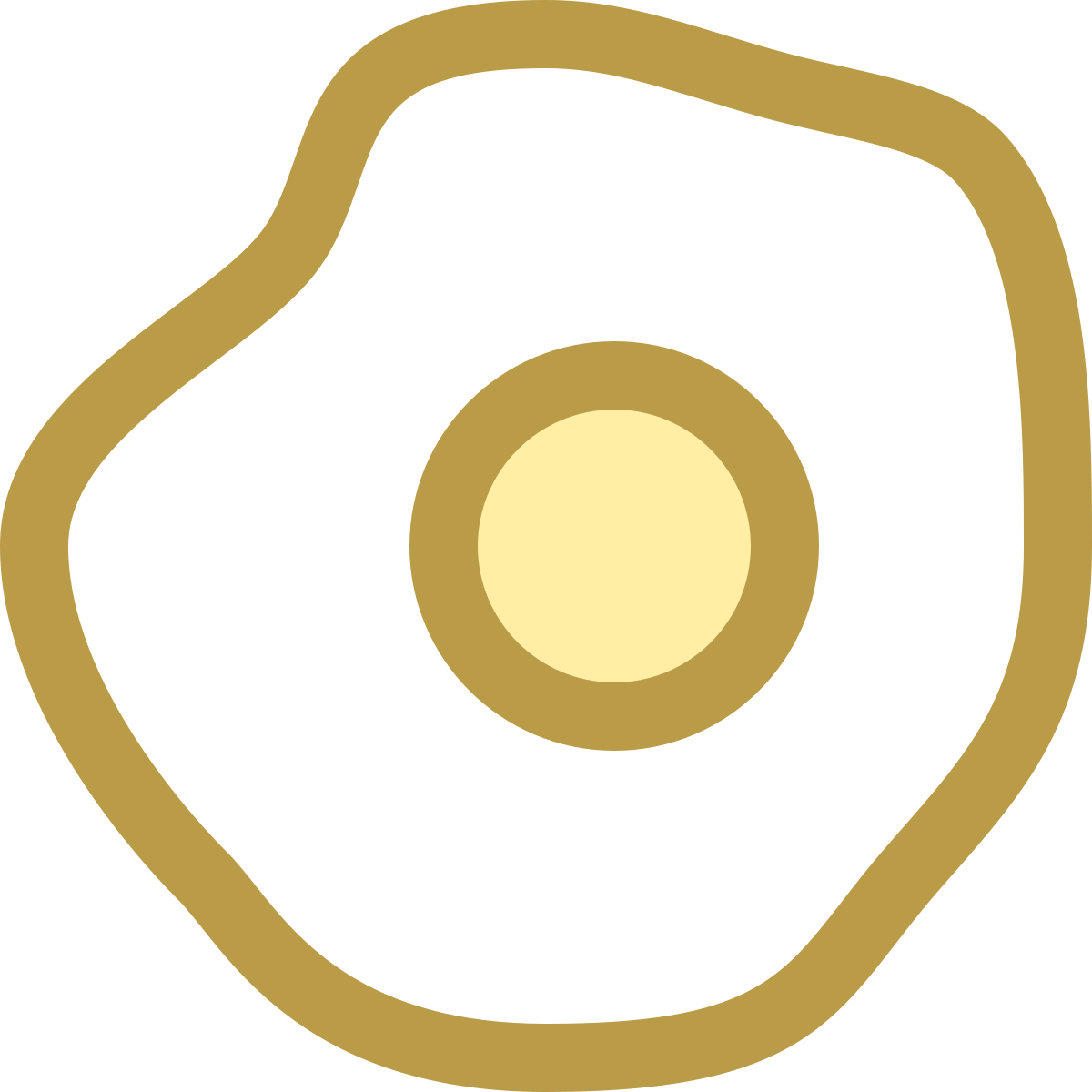office xs style sunny side up eggs icon
