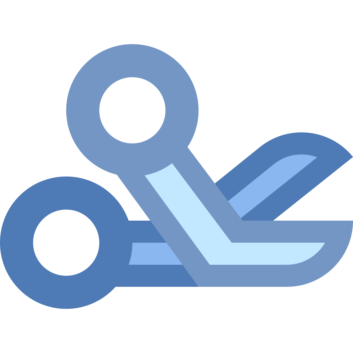 office xs style surgical scissors icon