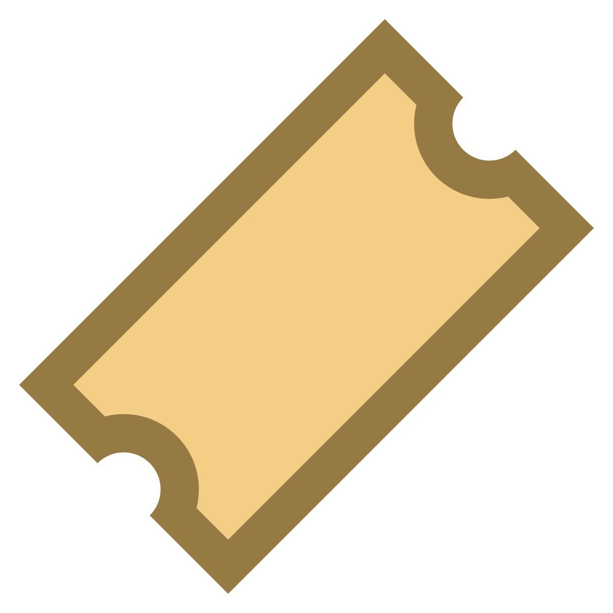 office xs style ticket icon