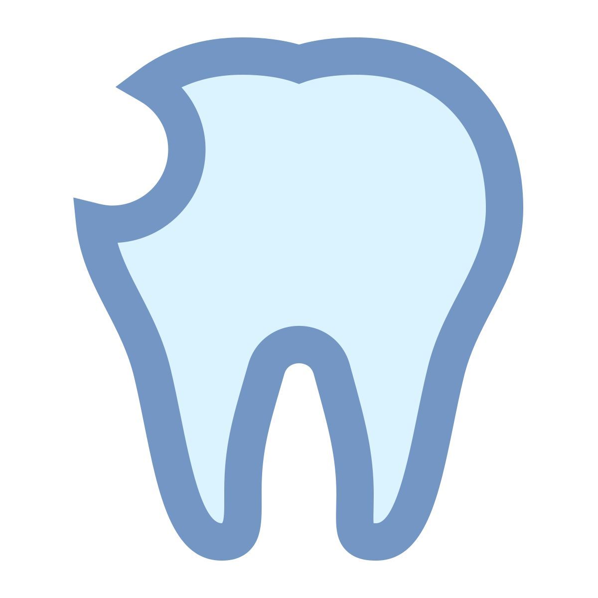 office xs style diente roto icon