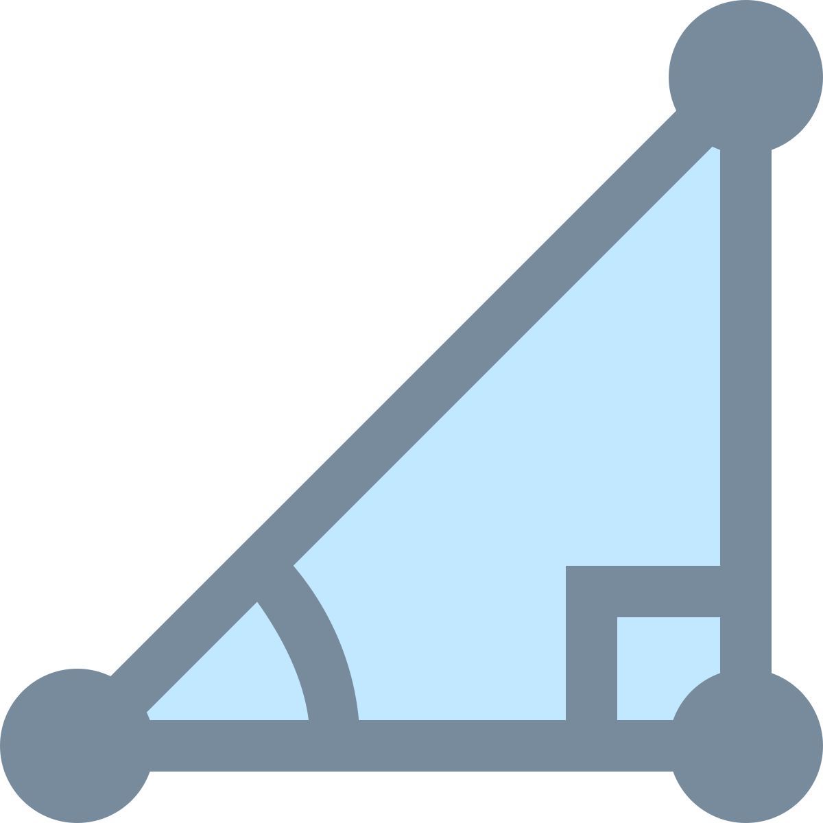 office xs style 삼각법 icon