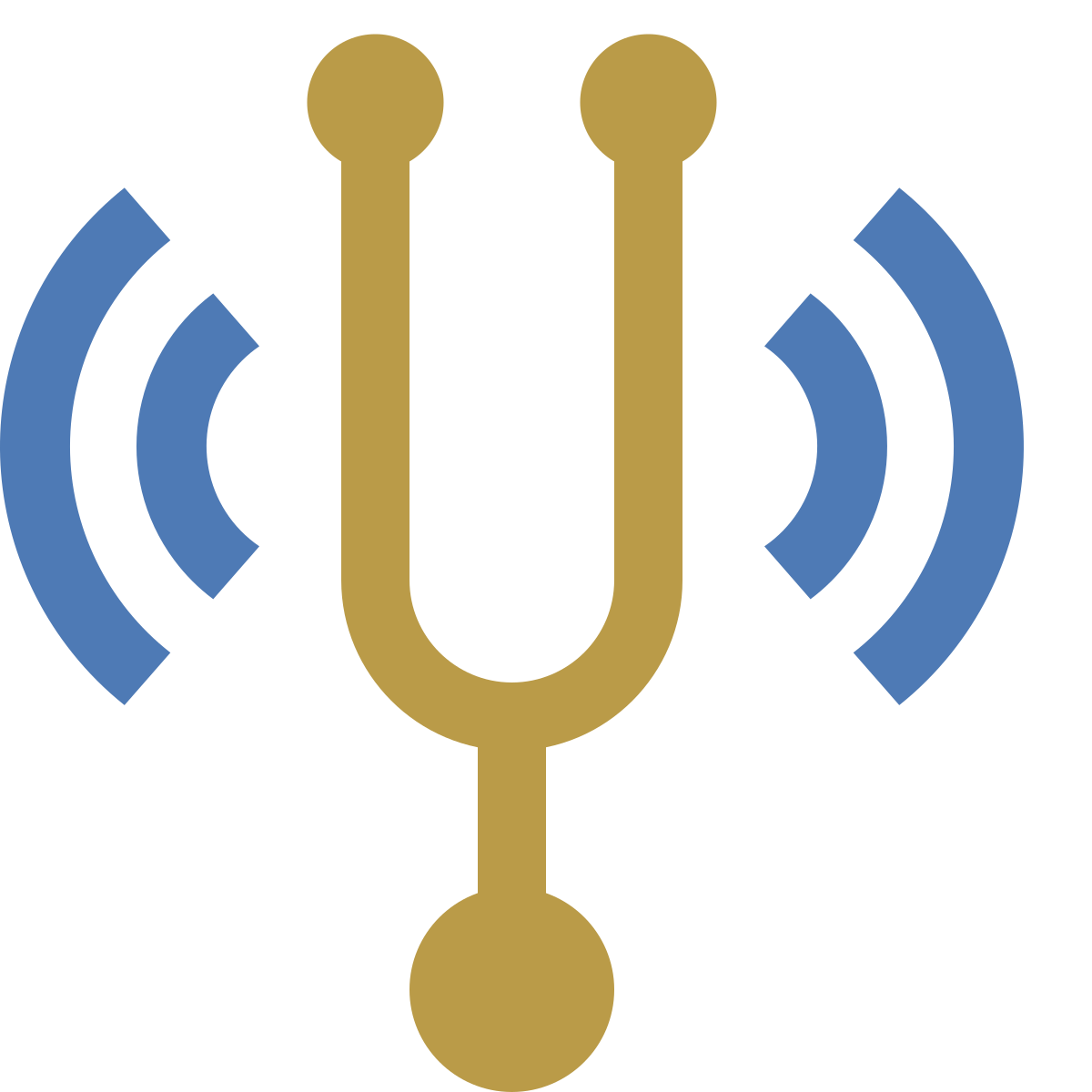 office xs style tuning fork icon