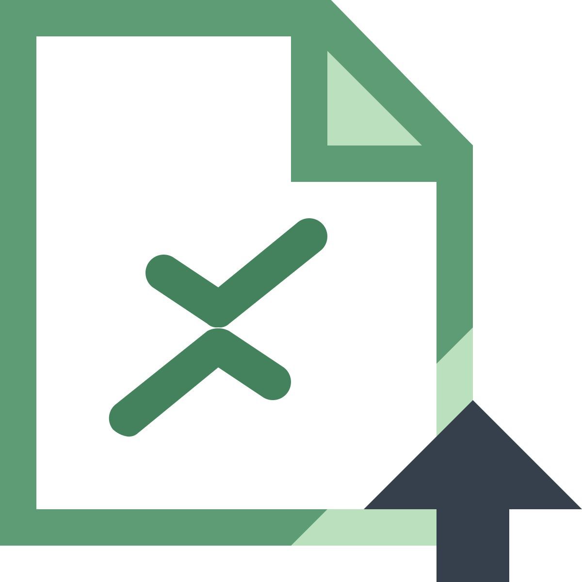 office xs style xls import icon