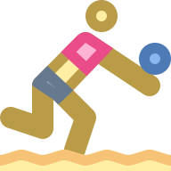 Volleyball Court のpngとsvgでのイラスト イメージ