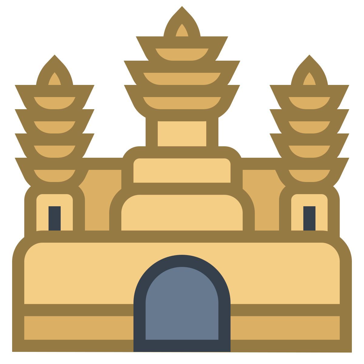 office s style angkor wat icon