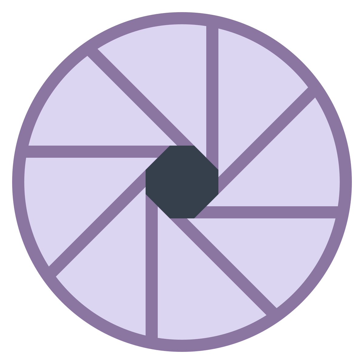 office s style aperture icon