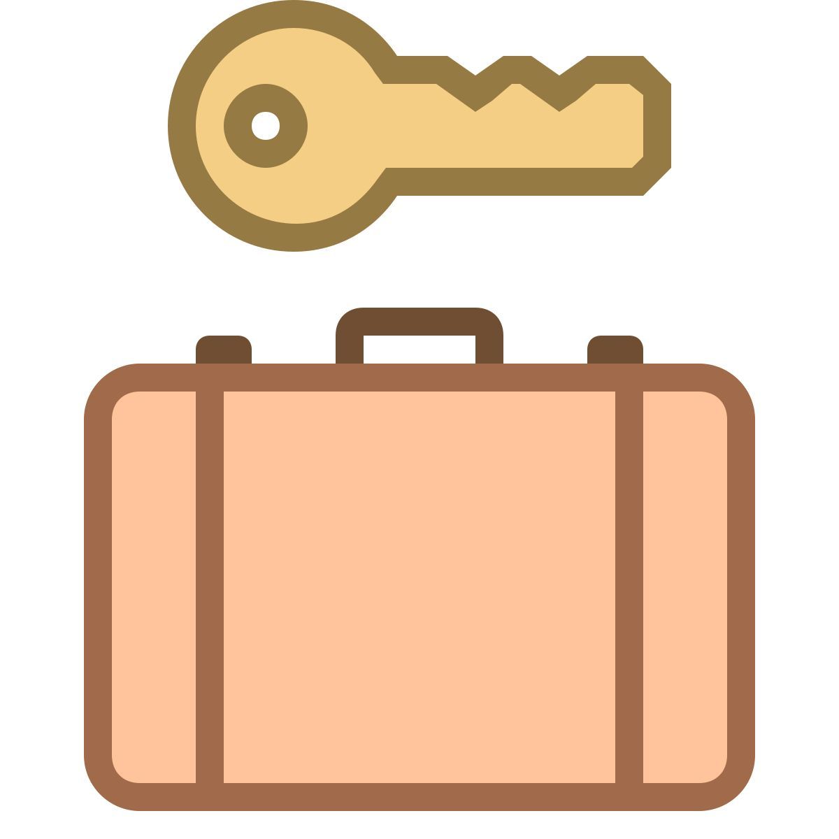 office s style deposito bagagli icon