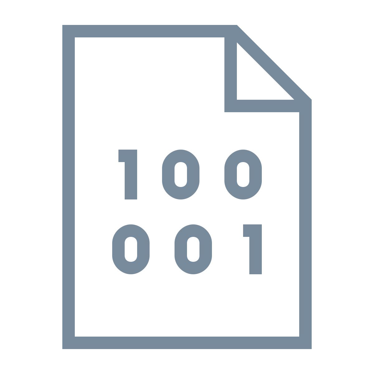 office s style binär icon