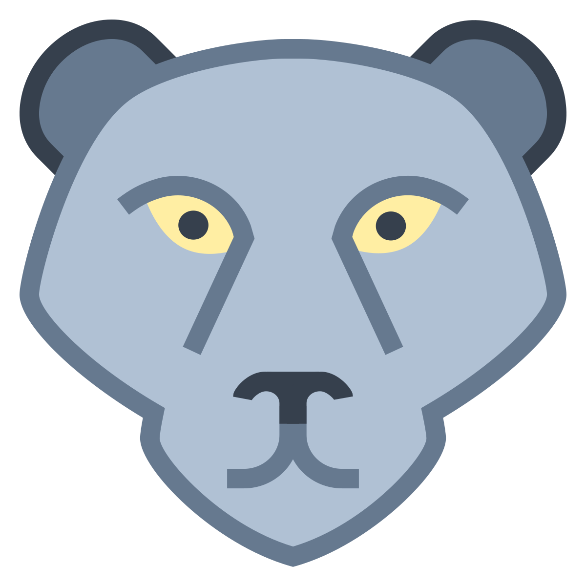 office s style black jaguar icon