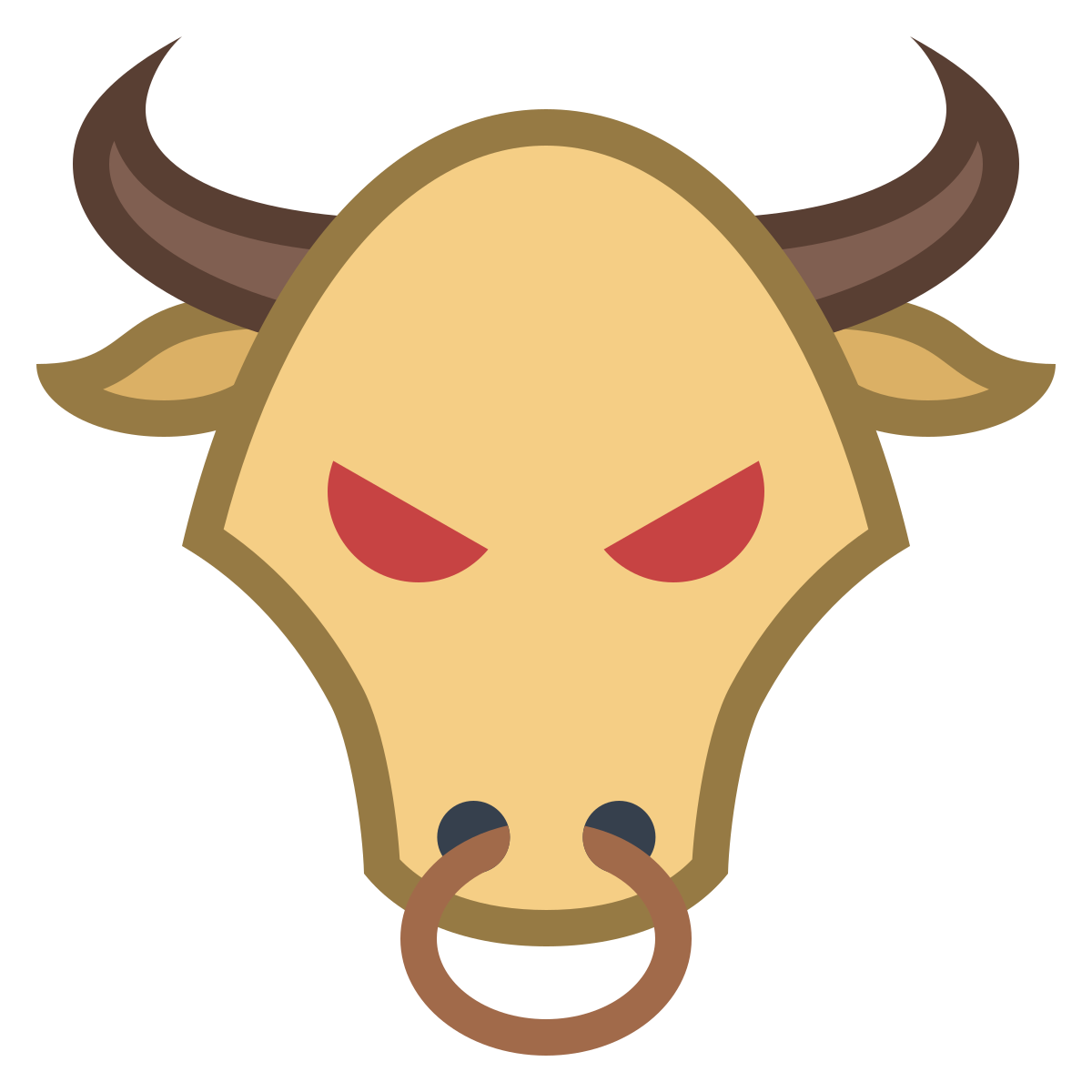 office s style bull icon