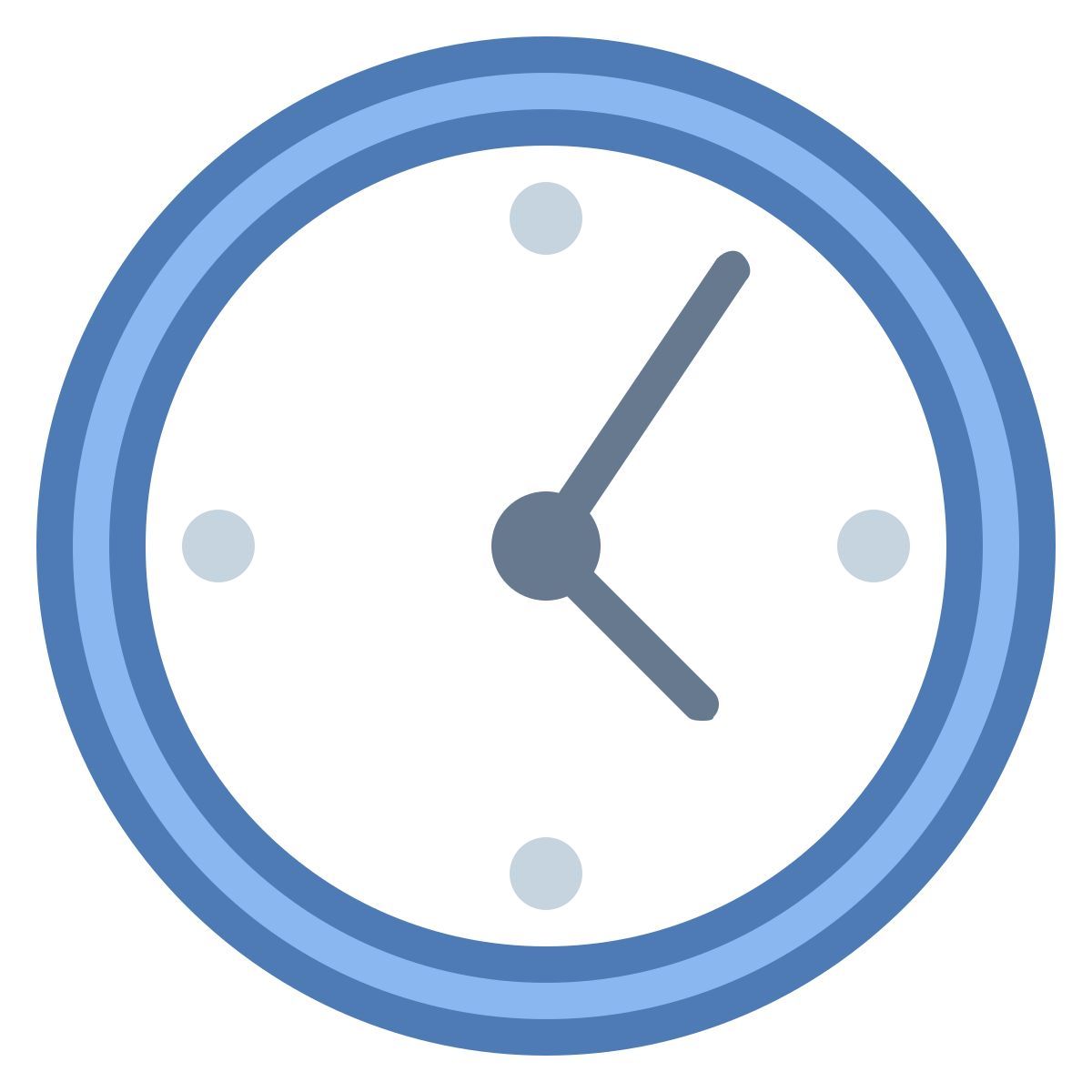 office s style clock icon