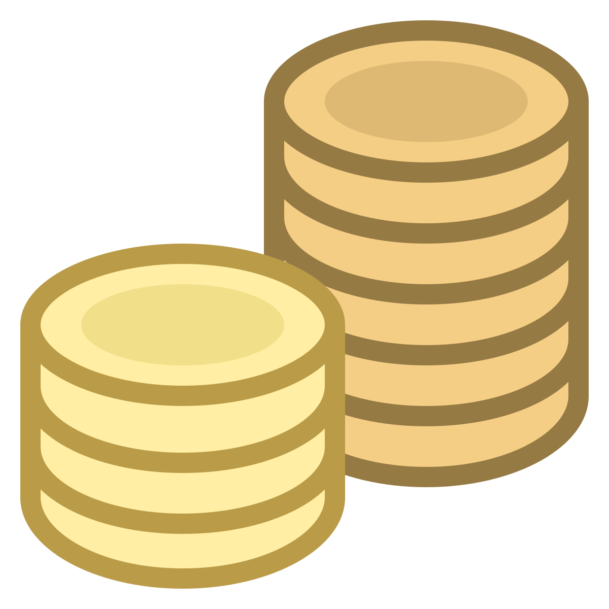 office s style coins icon