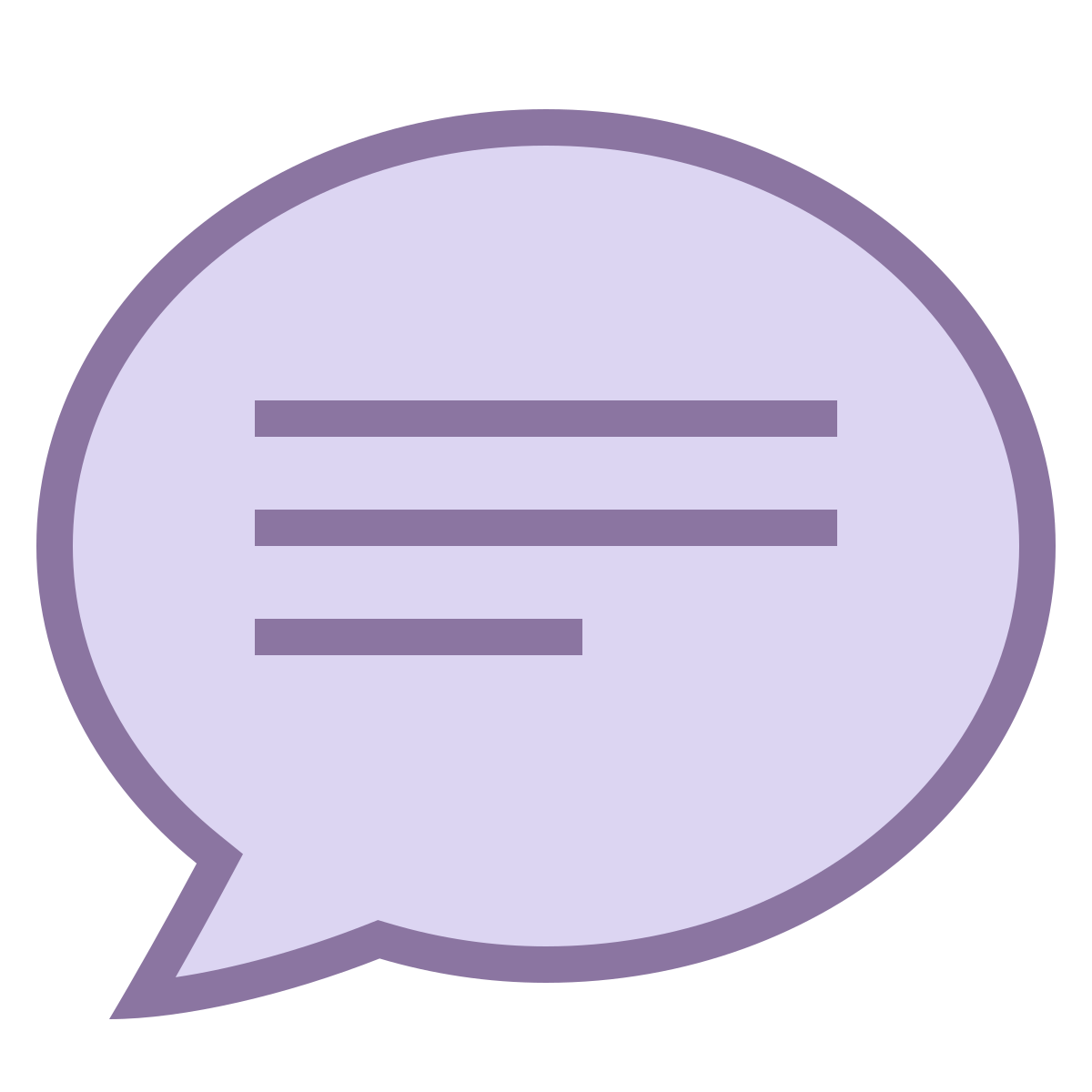 office s style comments icon