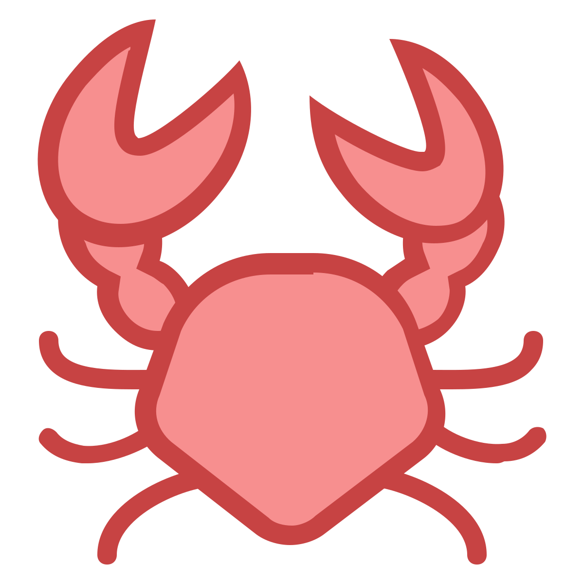 office s style crab icon