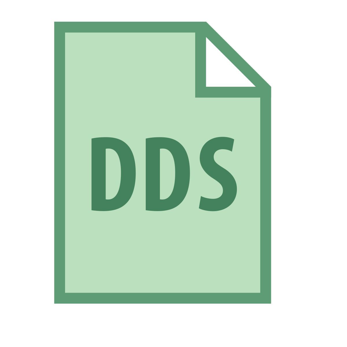 office s style dds filetype icon