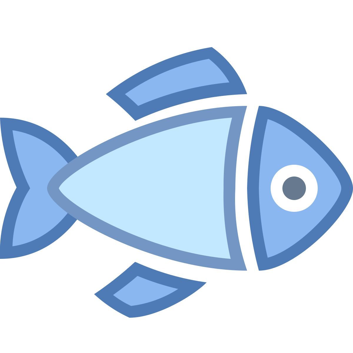 office s style 옷을 입고 물고기 icon
