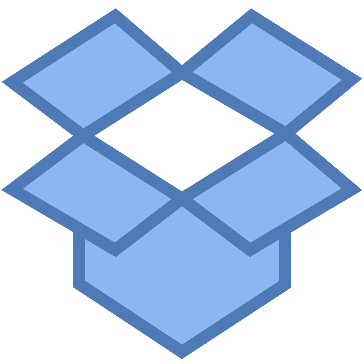 office s style dropbox icon