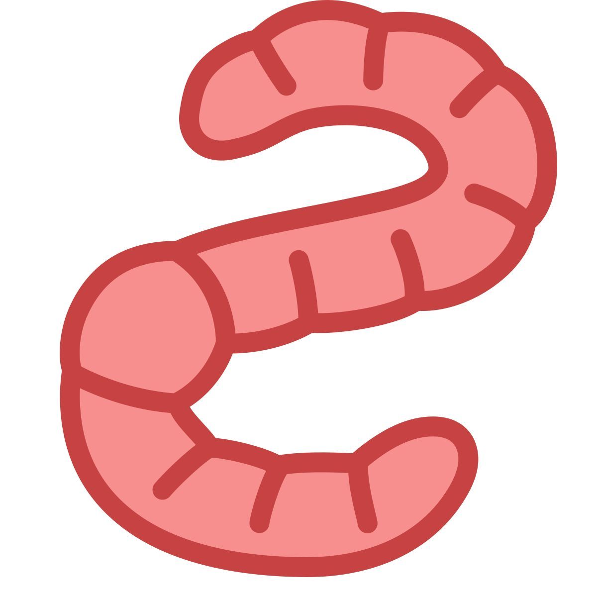 office s style earthworm icon