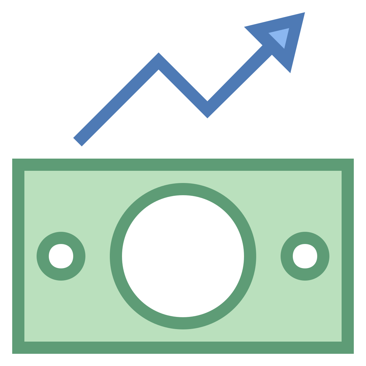 office s style economic improvement icon