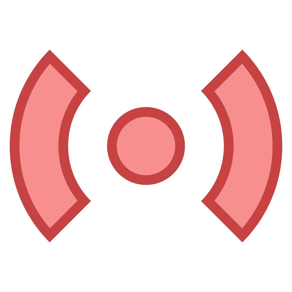 office s style fire alarm icon